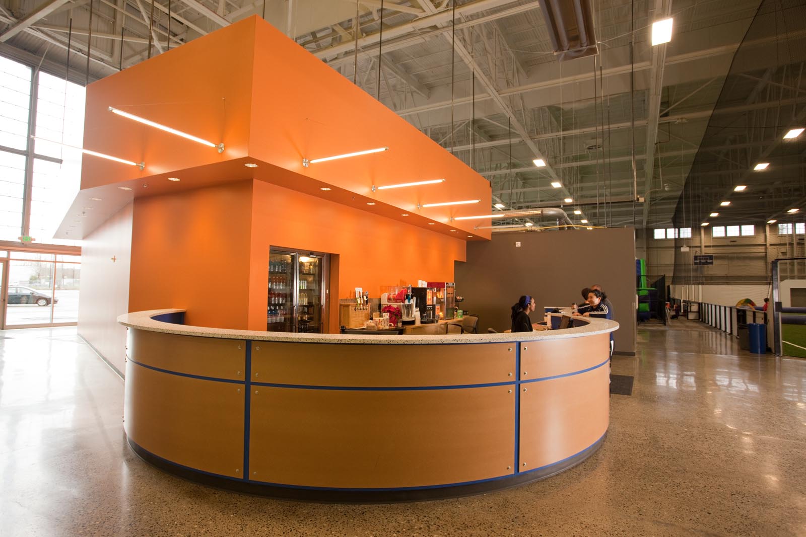 Arena Sports Magnuson front desk