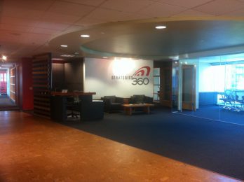 Strategies 360 entryway and front desk