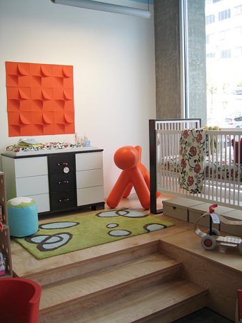 Tottini baby's room and crib